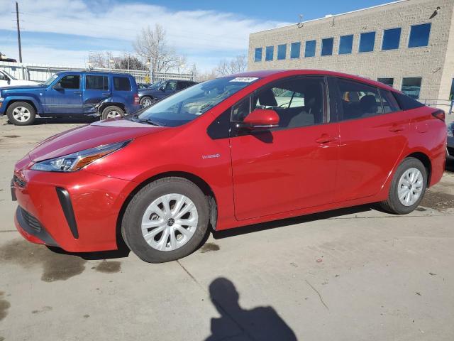 TOYOTA PRIUS 2019 with VIN JTDKARFU6K3086193 - Photo from auction