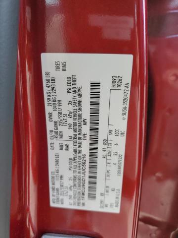Photo 14 from auction – 2018 FORD ESCAPE SE with VIN 1FMCU9GD1JUC56216
