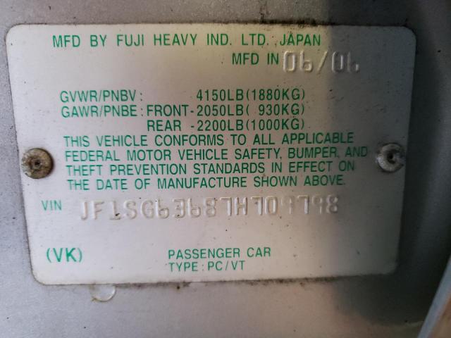 Photo 14 from auction – 2007 SUBARU FORESTER 2 with VIN JF1SG63687H709798