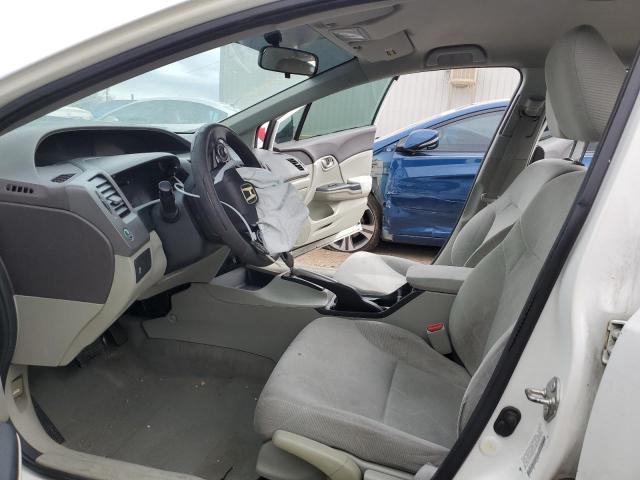 Photo 7 from auction – 2012 HONDA CIVIC HF with VIN 2HGFB2F64CH527276