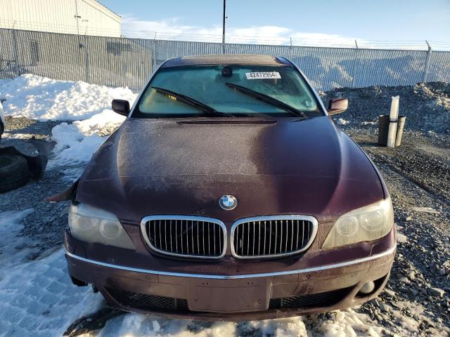 Photo 5 from auction – 2006 BMW 750 LI with VIN WBAHN83546DT27283