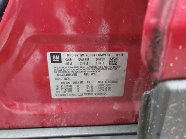 Photo 14 from auction – 2014 BUICK ENCORE PRE with VIN KL4CJDSB6EB537199