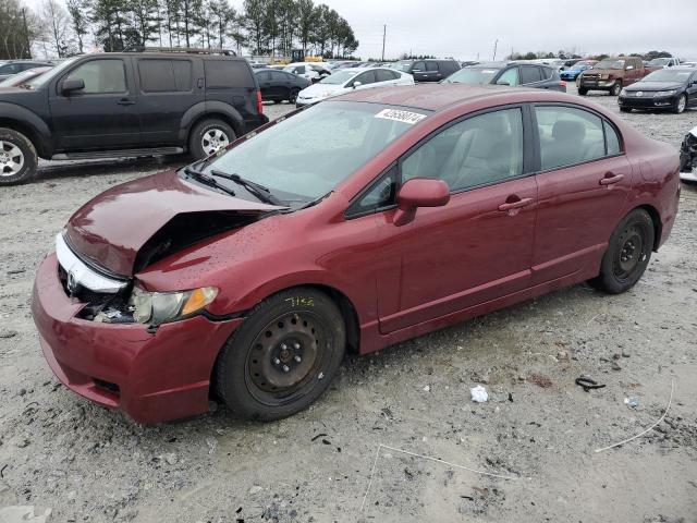 HONDA CIVIC LX 2010 with VIN 2HGFA1F55AH541401 - Photo from auction