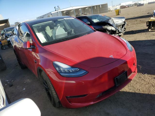 Photo 4 from auction – 2021 TESLA MODEL Y with VIN 5YJYGDEE9MF300931
