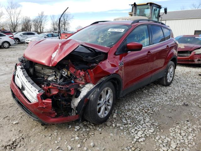 FORD ESCAPE SEL 2018 with VIN 1FMCU9HD0JUB27348 - Photo from auction