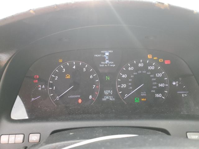 Photo 9 from auction – 2008 LEXUS LS 460 with VIN JTHBL46F485077020
