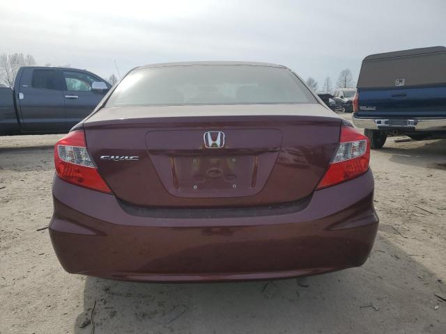 Photo 6 from auction – 2012 HONDA CIVIC LX with VIN 19XFB2F55CE033252