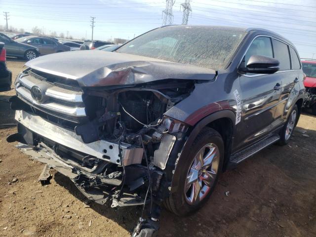 TOYOTA HIGHLANDER 2018 with VIN 5TDDZRFH9JS898072 - Photo from auction