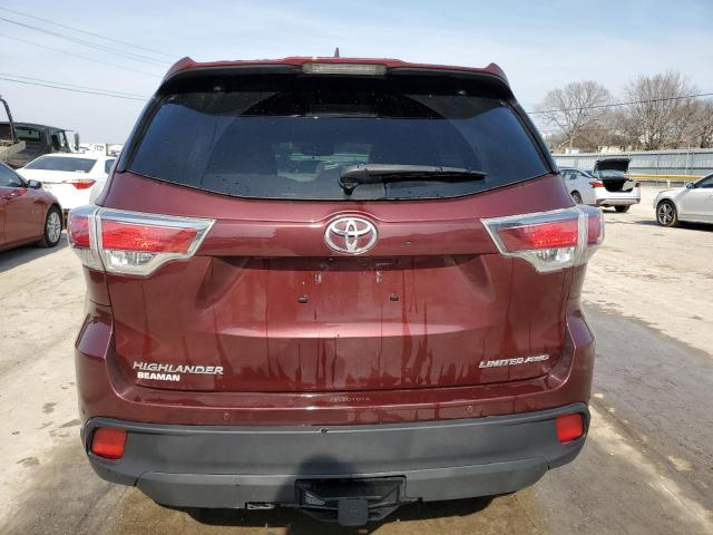 Photo 6 from auction – 2015 TOYOTA HIGHLANDER with VIN 5TDDKRFH6FS150102