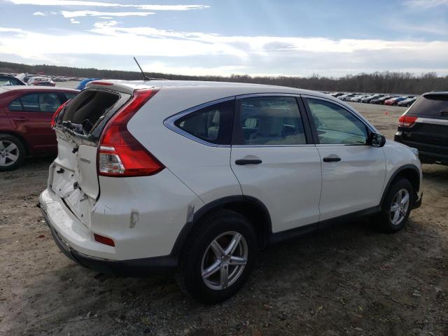 Photo 3 from auction – 2016 HONDA CR-V LX with VIN 5J6RM4H30GL122913