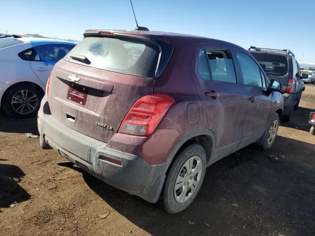 Photo 3 from auction – 2016 CHEVROLET TRAX LS with VIN 3GNCJKSB7GL253485
