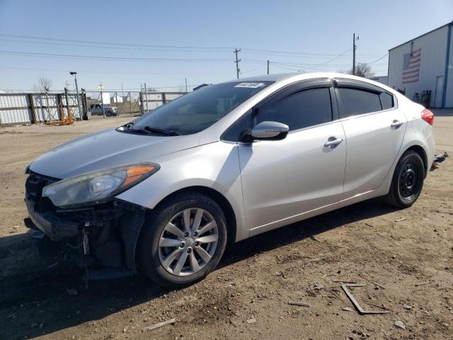 KIA FORTE EX 2014 with VIN KNAFX4A83E5056670 - Photo from auction
