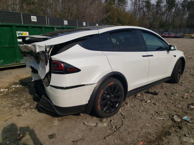 Photo 3 from auction – 2022 TESLA MODEL X with VIN 7SAXCBE56NF335975