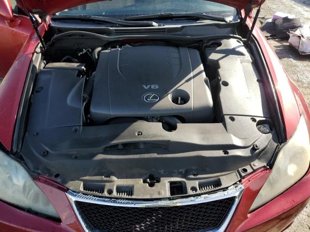 Photo 11 from auction – 2008 LEXUS IS 250 with VIN JTHBK262982065435
