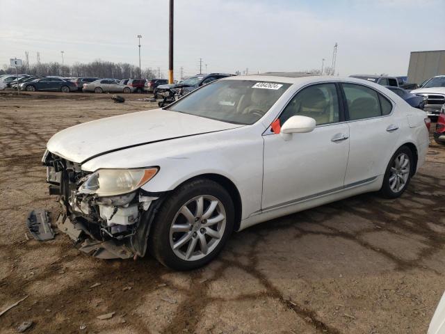 LEXUS LS 460 2008 with VIN JTHBL46F085084160 - Photo from auction