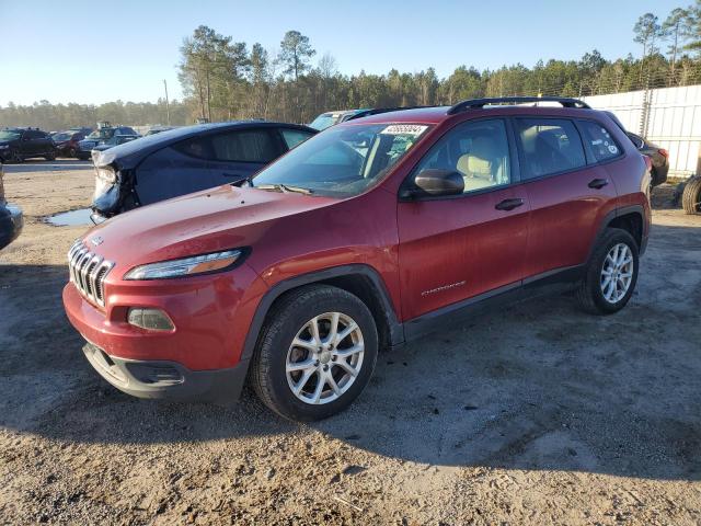 JEEP CHEROKEE S 2016 with VIN 1C4PJLAB0GW260029 - Photo from auction