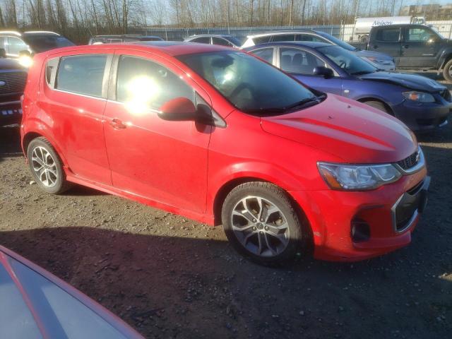 Photo 4 from auction – 2018 CHEVROLET SONIC LT with VIN 1G1JD6SB6J4135786