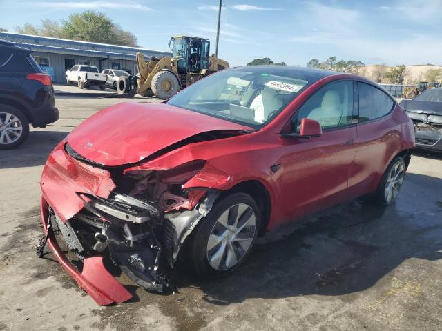TESLA MODEL Y 2021 with VIN 5YJYGAEE3MF179571 - Photo from auction