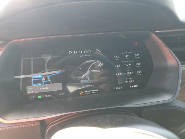 Photo 9 from auction – 2019 TESLA MODEL X with VIN 5YJXCBE20KF205320