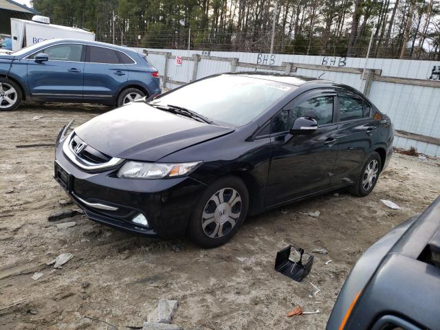 Photo 1 from auction – 2013 HONDA CIVIC HYBR with VIN 19XFB4F27DE202688