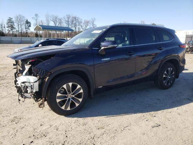 TOYOTA HIGHLANDER 2021 with VIN 5TDGBRCH4MS048716 - Photo from auction