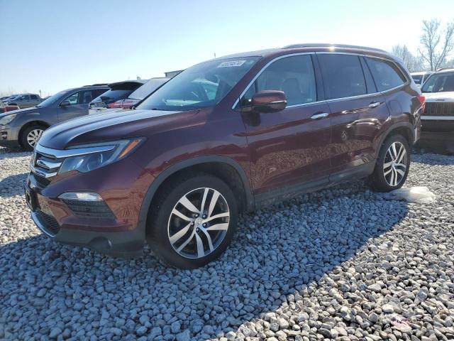 HONDA PILOT TOUR 2018 with VIN 5FNYF6H99JB046307 - Photo from auction