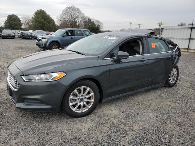 FORD FUSION S 2015 with VIN 3FA6P0G75FR218927 - Photo from auction
