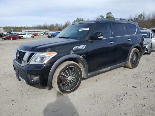 NISSAN ARMADA SV 2018 with VIN JN8AY2ND9J9052944 - Photo from auction