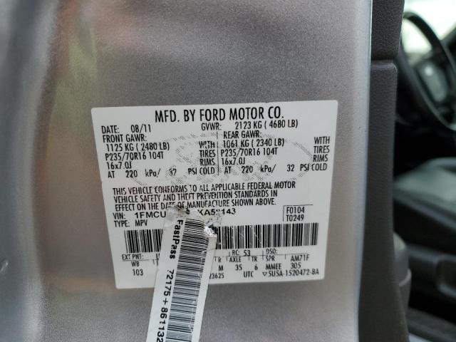 Photo 12 from auction – 2012 FORD ESCAPE LIM with VIN 1FMCU9EG2CKA58143