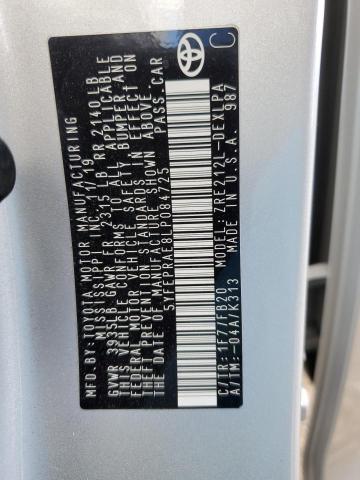 Photo 12 from auction – 2020 TOYOTA COROLLA LE with VIN 5YFEPRAE8LP084725