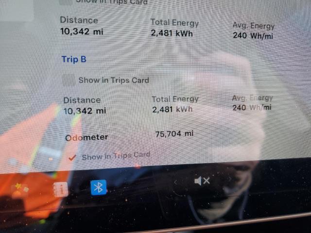 Photo 9 from auction – 2020 TESLA MODEL Y with VIN 5YJYGDEE4LF007081