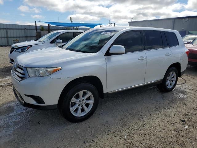 TOYOTA HIGHLANDER 2012 with VIN 5TDZA3EH2CS023785 - Photo from auction