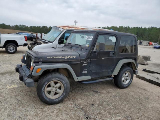 Photo 5 from auction – 2000 JEEP WRANGLER / with VIN 1J4FA49S6YP800382