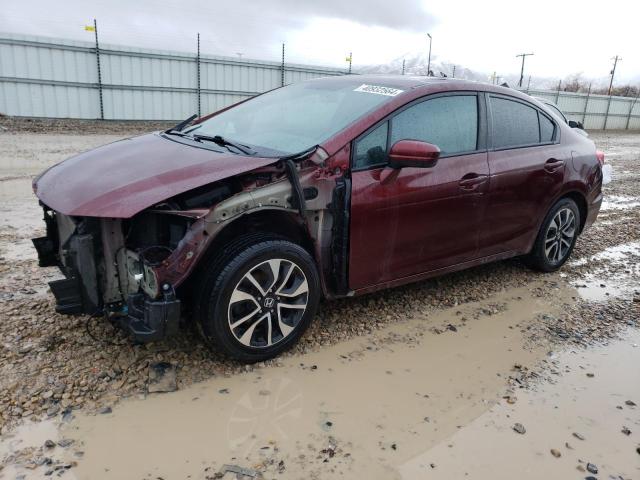 HONDA CIVIC EX 2014 with VIN 19XFB2F89EE077834 - Photo from auction