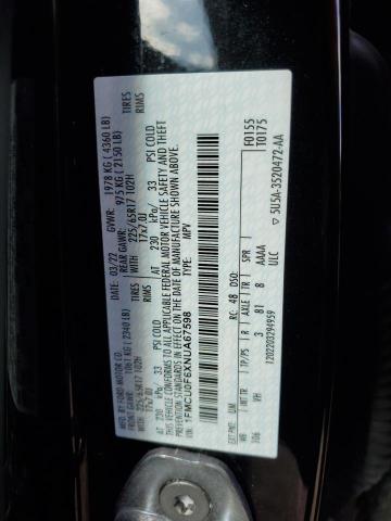Photo 14 from auction – 2022 FORD ESCAPE S with VIN 1FMCU0F6XNUA67598