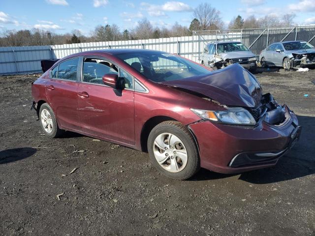 Photo 4 from auction – 2015 HONDA CIVIC LX with VIN 19XFB2F5XFE267729