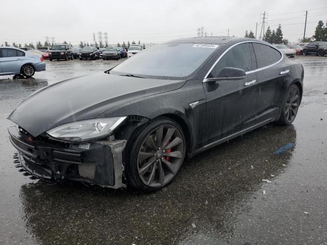 TESLA MODEL S 2014 with VIN 5YJSA1H1XEFP46506 - Photo from auction