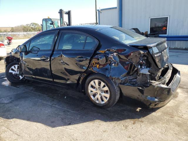 Photo 2 from auction – 2012 HONDA CIVIC LX with VIN 19XFB2F51CE014617