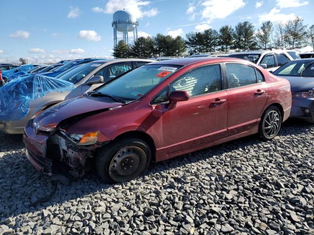 HONDA CIVIC LX 2008 with VIN 2HGFA16588H529074 - Photo from auction