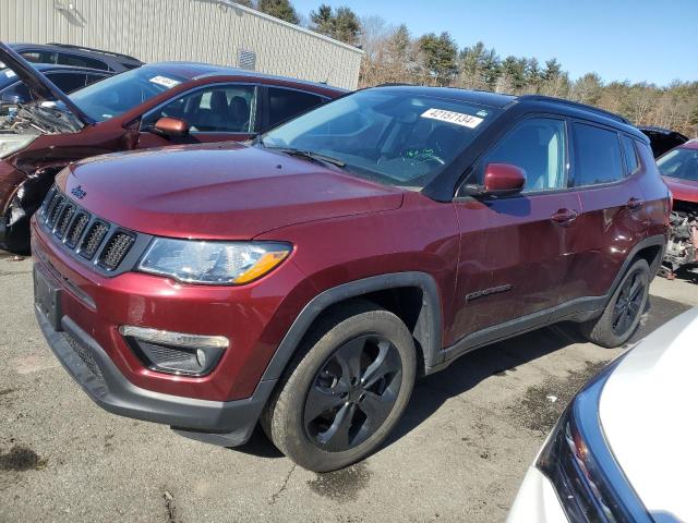 JEEP COMPASS LA 2021 with VIN 3C4NJDBB8MT551729 - Photo from auction
