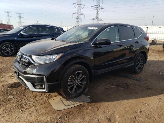HONDA CR-V EX 2021 with VIN 5J6RW2H52MA014381 - Photo from auction