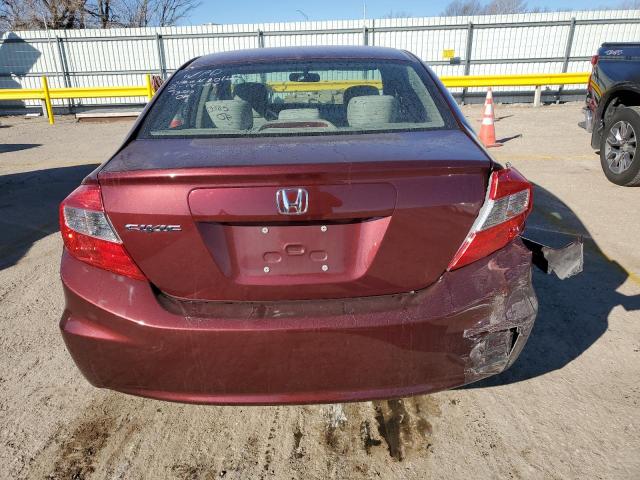 Foto 6 de la subasta – 2012 HONDA CIVIC EX con VIN 2HGFB2F82CH510283