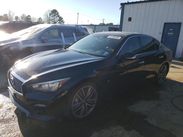 INFINITI Q50 BASE 2015 with VIN JN1BV7AP4FM349715 - Photo from auction