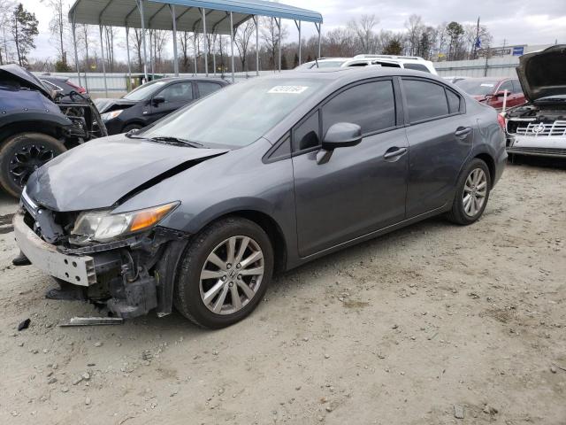 HONDA CIVIC EXL 2012 with VIN 19XFB2F90CE308030 - Photo from auction