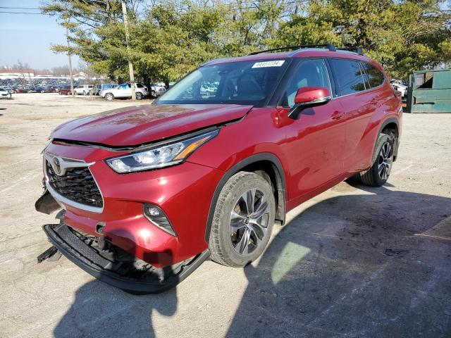 TOYOTA HIGHLANDER 2020 with VIN 5TDGZRBH0LS515450 - Photo from auction