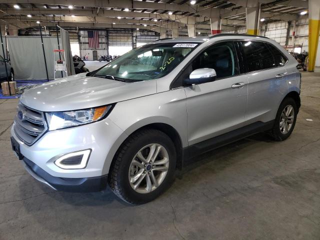 FORD EDGE SEL 2017 with VIN 2FMPK4J94HBB19592 - Photo from auction