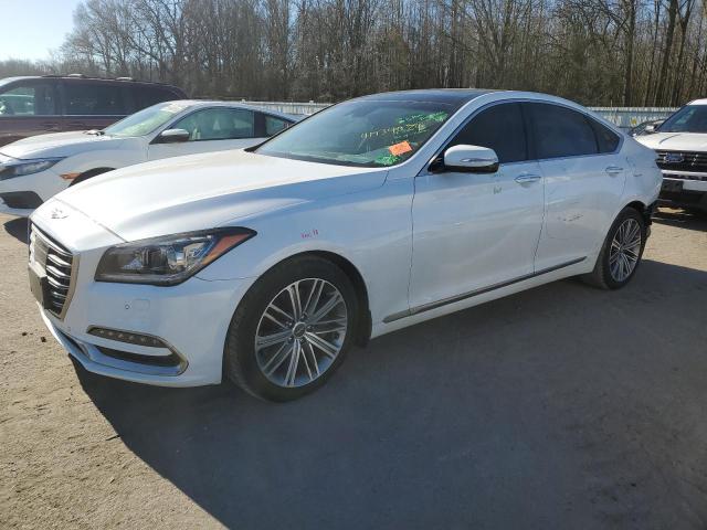 GENESIS G80 BASE 2018 with VIN KMHGN4JEXJU240230 - Photo from auction