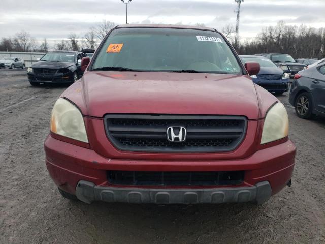 Photo 5 from auction – 2005 HONDA PILOT EXL with VIN 5FNYF18535B065909