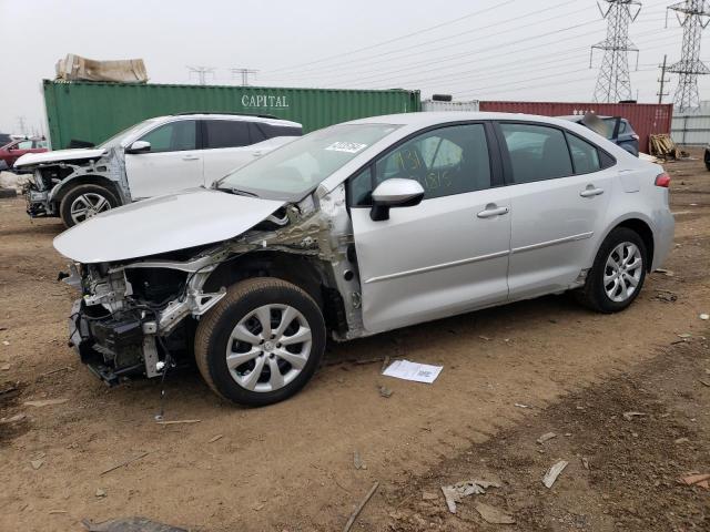 TOYOTA COROLLA LE 2022 with VIN 5YFEPMAE8NP302524 - Photo from auction