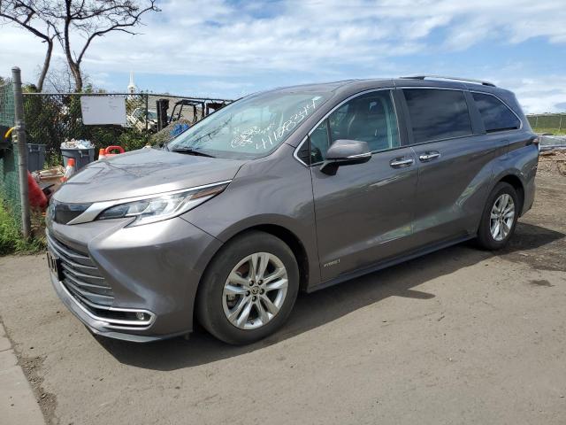 TOYOTA SIENNA LIM 2021 with VIN 5TDZRKEC6MS032353 - Photo from auction